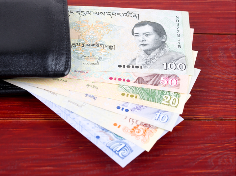 Sim 4G & Tiền tệ, Sim 4G Bhutan, tiền Bhutan Ngultrum